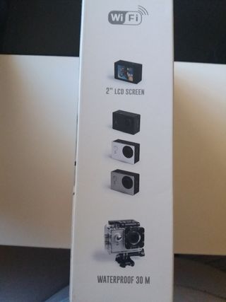 Cámara deportiva y acuática