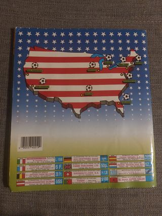 (LS) ALBUM COMPLETO MUNDIAL USA 94 1994 PANINI