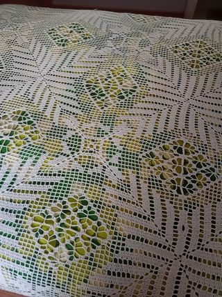 Colcha de ganchillo