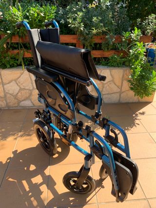 silla de ruedas invacare action 1 r talla 44