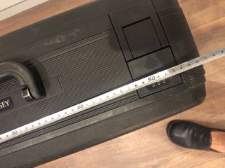 Juego de maletas de fibra de vidrio con ruedas