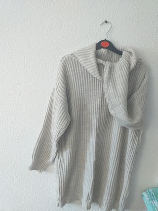 Jersey de punto talla L largo