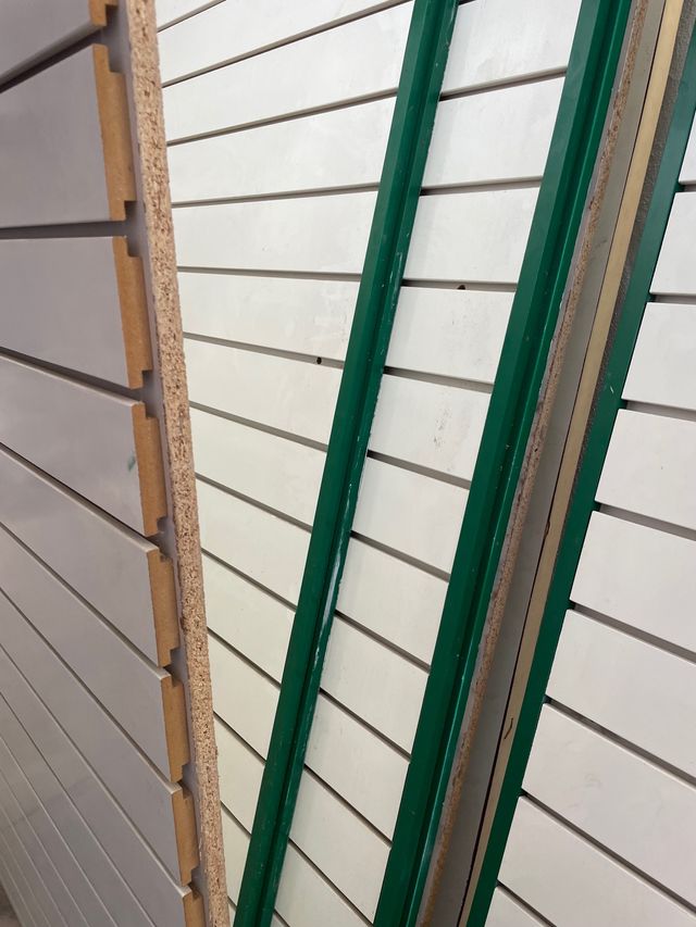 Paneles de lamas en perfecto estado 