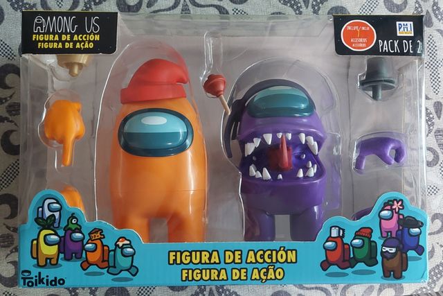 A mong us packs de 2 y accesorios