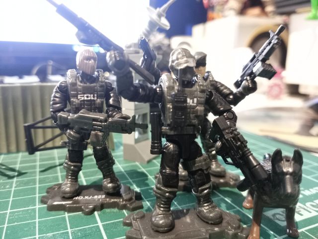 Pack figuras soldados miniatura