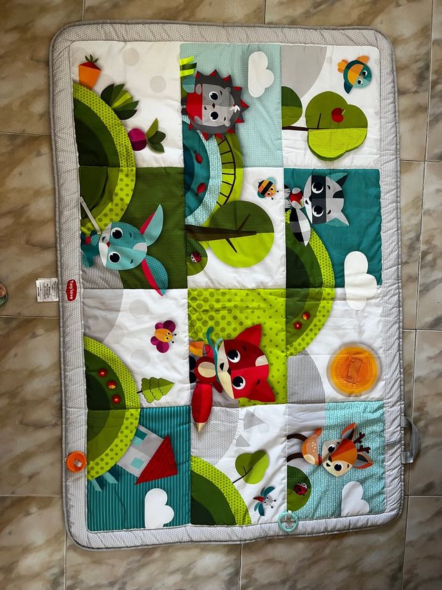 alfombra juegos bebé plegable