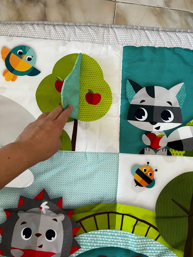 alfombra juegos bebé plegable