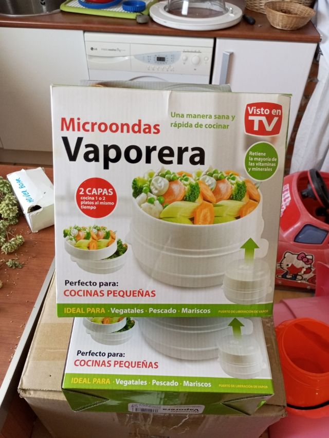 Vaporeta microondas
