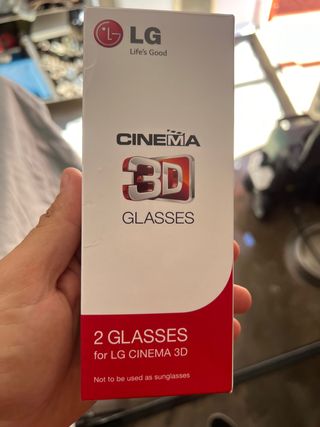 Gafas cinema 3d LG