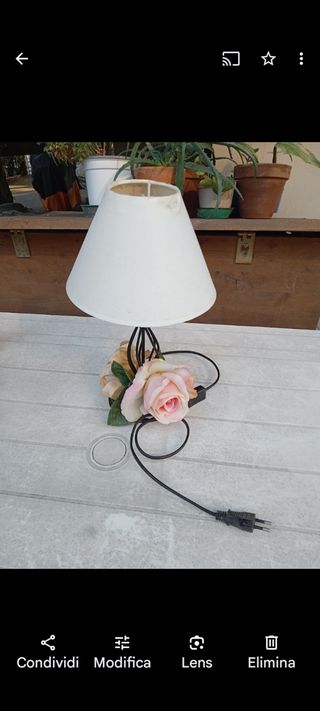 Lampada da rivestire 
