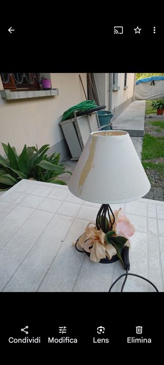 Lampada da rivestire 