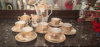 Conjunto de  tazas  de te