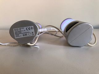 Altavoces Conrad modelo LP25-1002 luces de colores