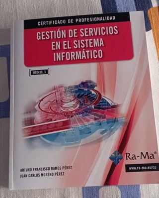 Gestión de servicios en sistema informático