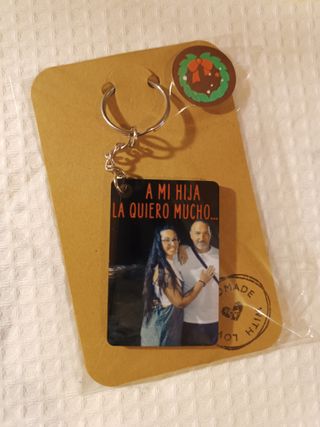 llavero con foto
