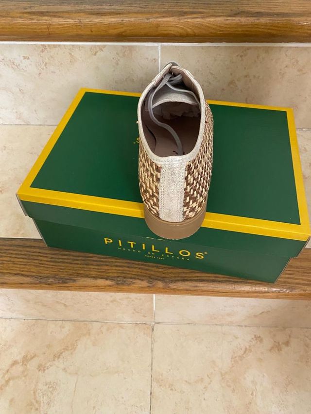 Zapatos Cordón Trenzado