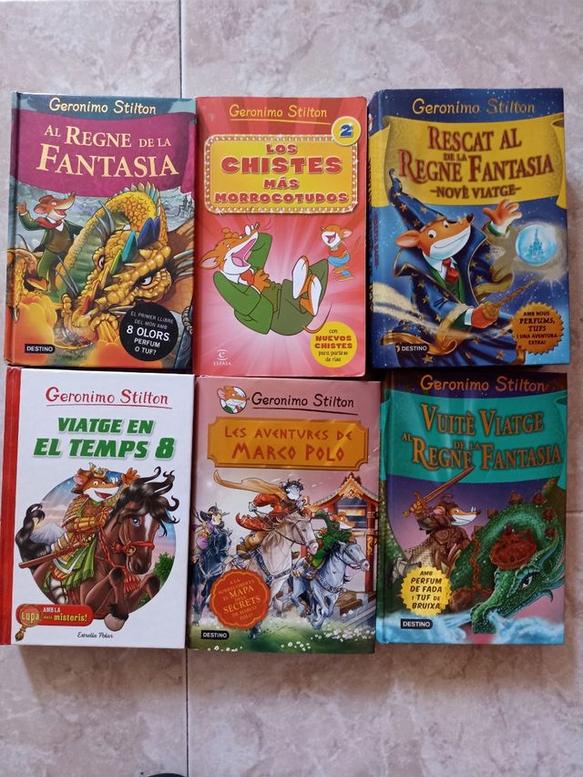 Gerónimo Stilton libros
