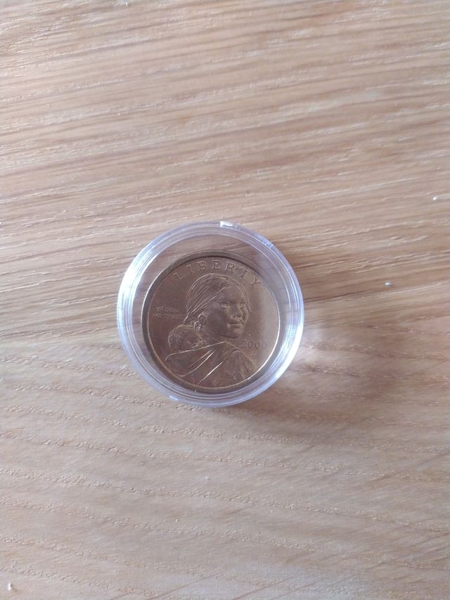 Monedas de dólar estadounidense circulada