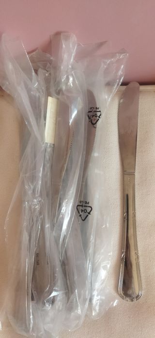 Cubertería acero inoxidable: 80 piezas Verona