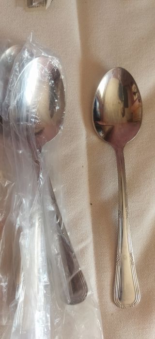 Cubertería acero inoxidable: 80 piezas Verona