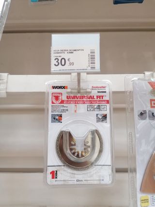 Cuchilla áspera de diamante 