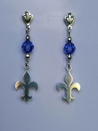 Pendientes cristal swarovski y plata 925