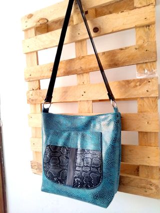 Bolso de pie flor nica