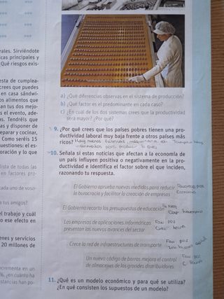 Libro economía 1 bachillerato SM