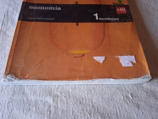 Libro economía 1 bachillerato SM