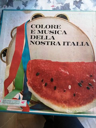 Cofanetto 10 vinili "colore e musica"