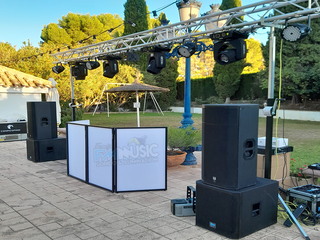 Alquiler Discoteca Móvil 6.000W/Rms JBL