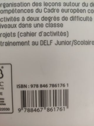 Libro francés 1° bachillerato.