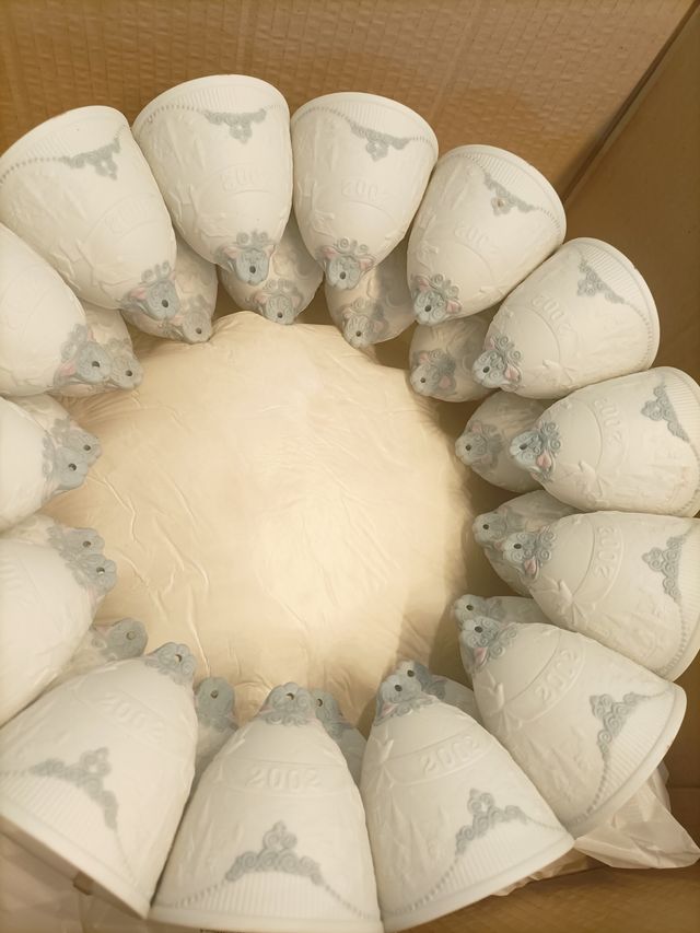 Corona de campanitas Lladró original