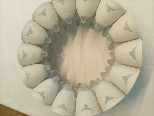 Corona de campanitas Lladró original