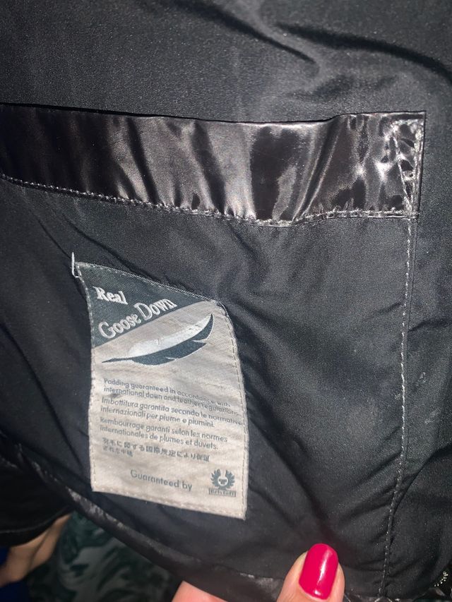 Chaqueta acolchada brillo Belstaff 