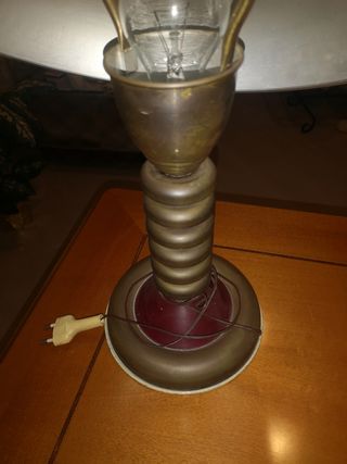 Lampada da scrivania antica