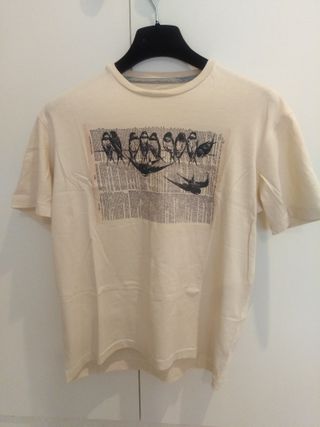 LOTE 4 CAMISETAS ALGODÓN CON PRINT