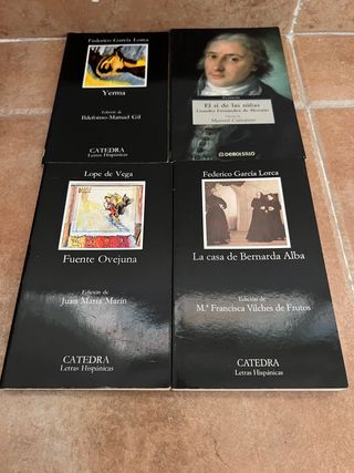 Libros catedra letras hispanicas