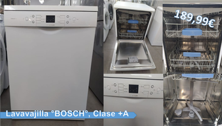 Lavaplato  °BOSCH°,  Clase °A°,  60CM.