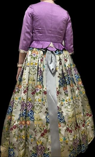 Traje fallera SIN manteletas 