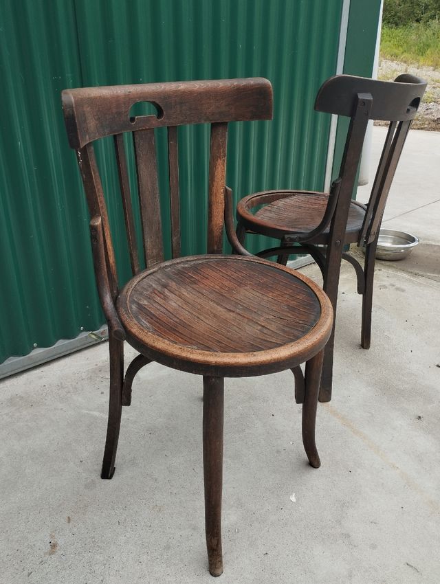 Antiguas Sillas Thonet Para Restaurar.