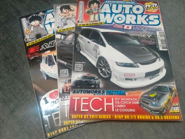 pack 22 Revistas Autoworks mag + 3 de regalo repe