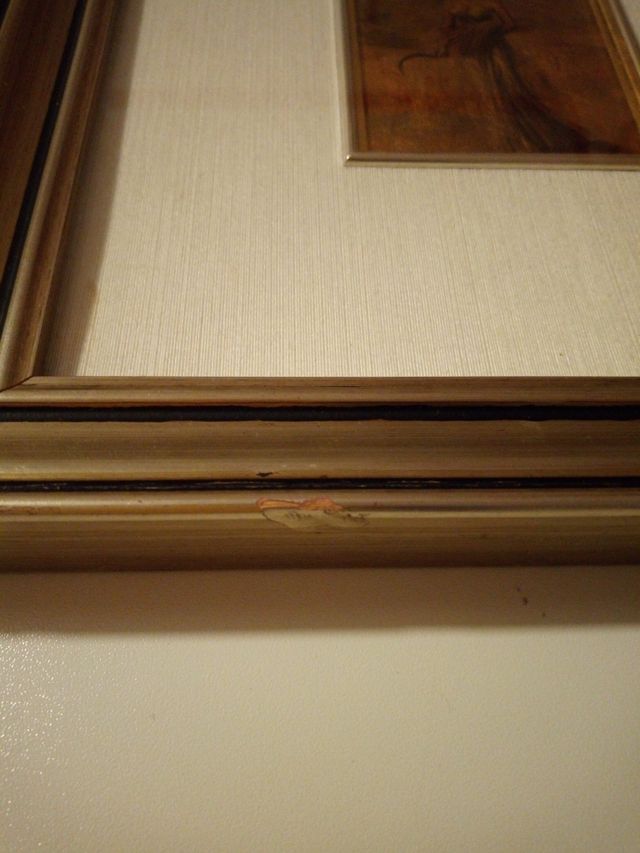 Riproduzione in litografia su foglia oro