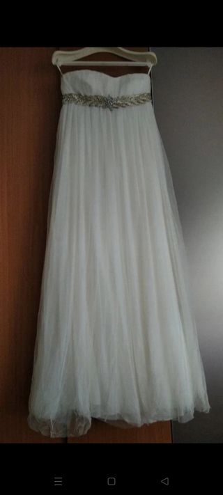 vestido de novia Manuel Mota para Pronovias