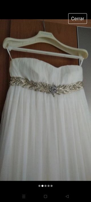 vestido de novia Manuel Mota para Pronovias