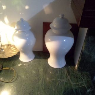 Vasi porcellana bianco puro