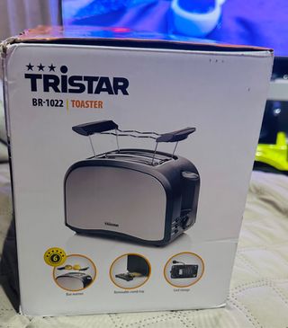 Tristar tostador acero inoxidable 3 funciones!!