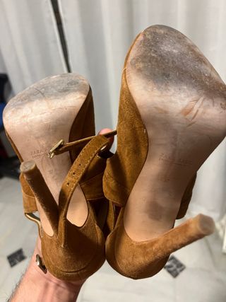 zapatos de tacones talla 37