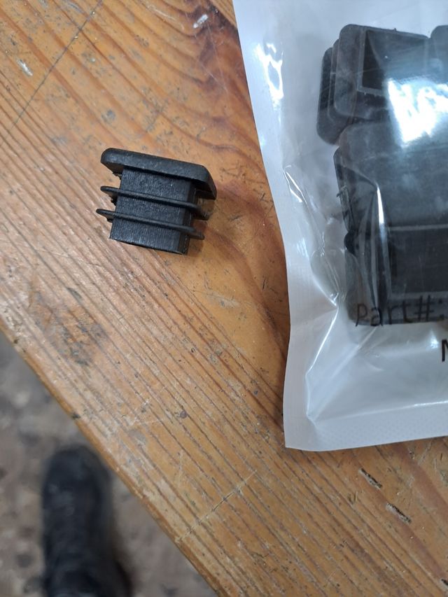 Sedia tacos quadrata in plastica