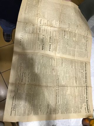 Periodico antiguo